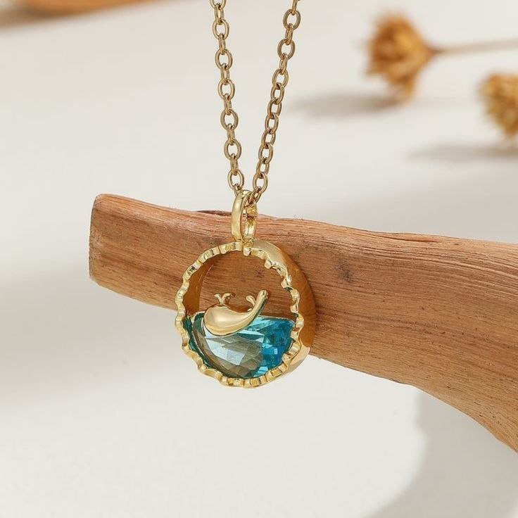 Ocean Whale Necklace