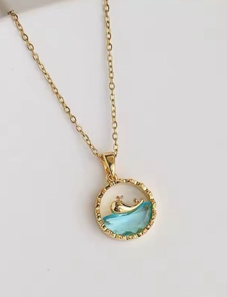 Ocean Whale Necklace
