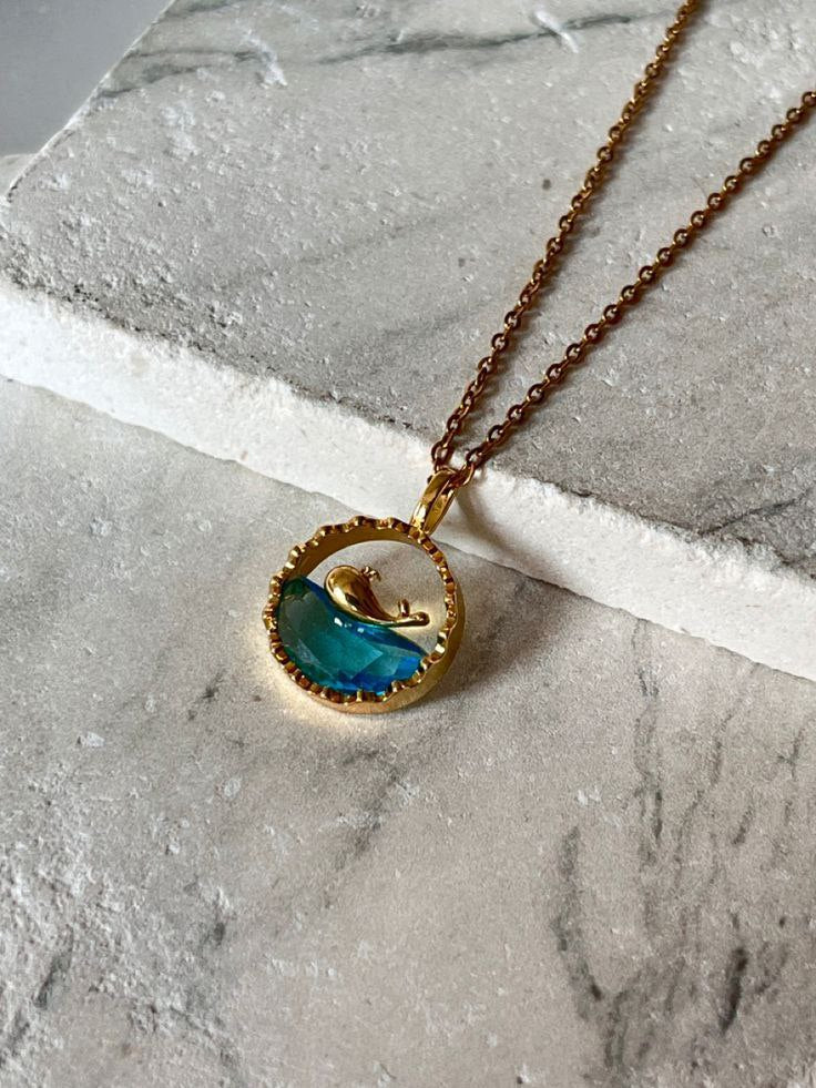 Ocean Whale Necklace