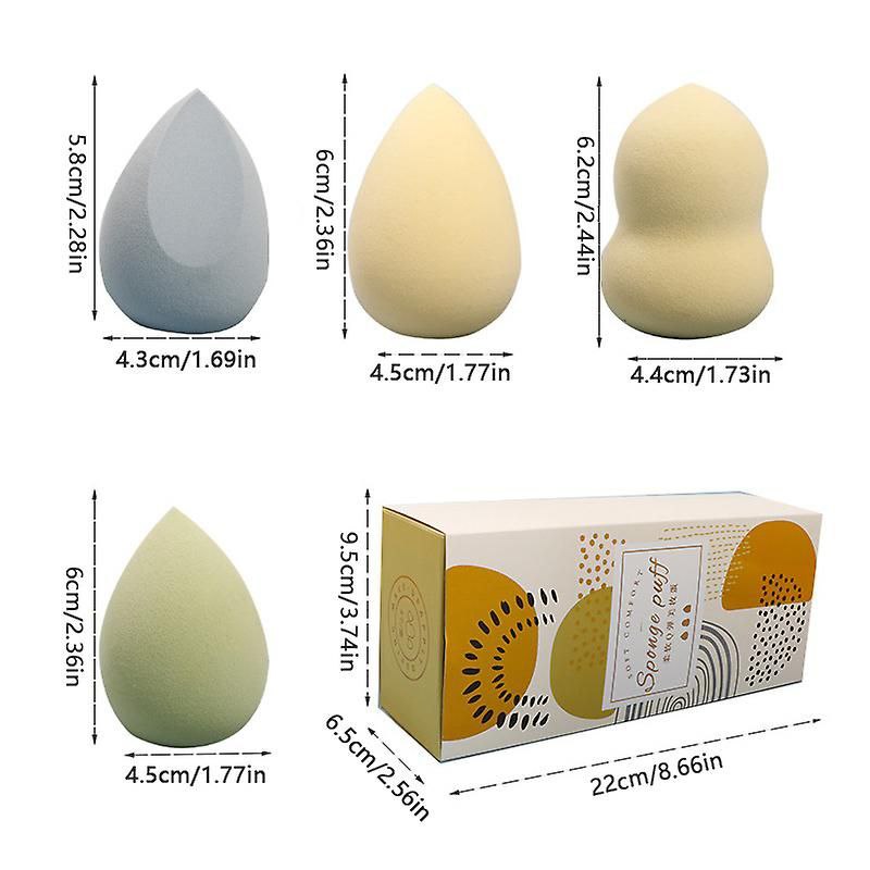 Dolixe Luxury Beauty Blender Set | 4Pcs