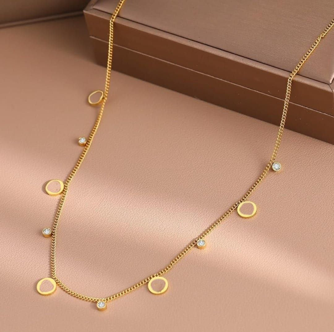 Open Circle Necklace