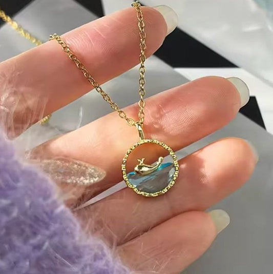 Ocean Whale Necklace