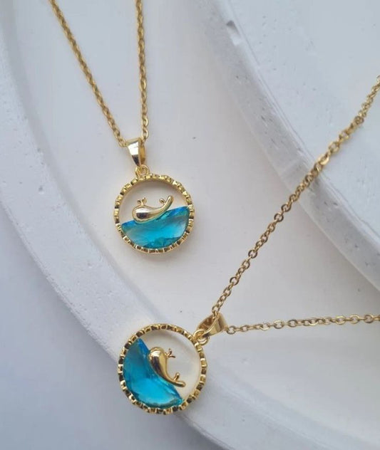 Ocean Whale Necklace