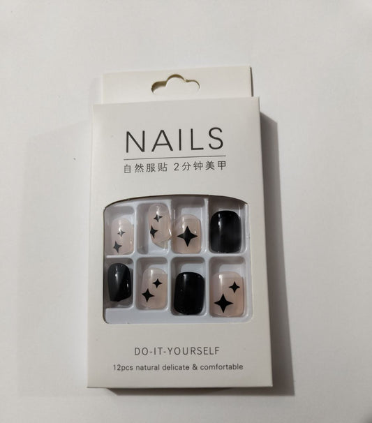 Black Star Nails